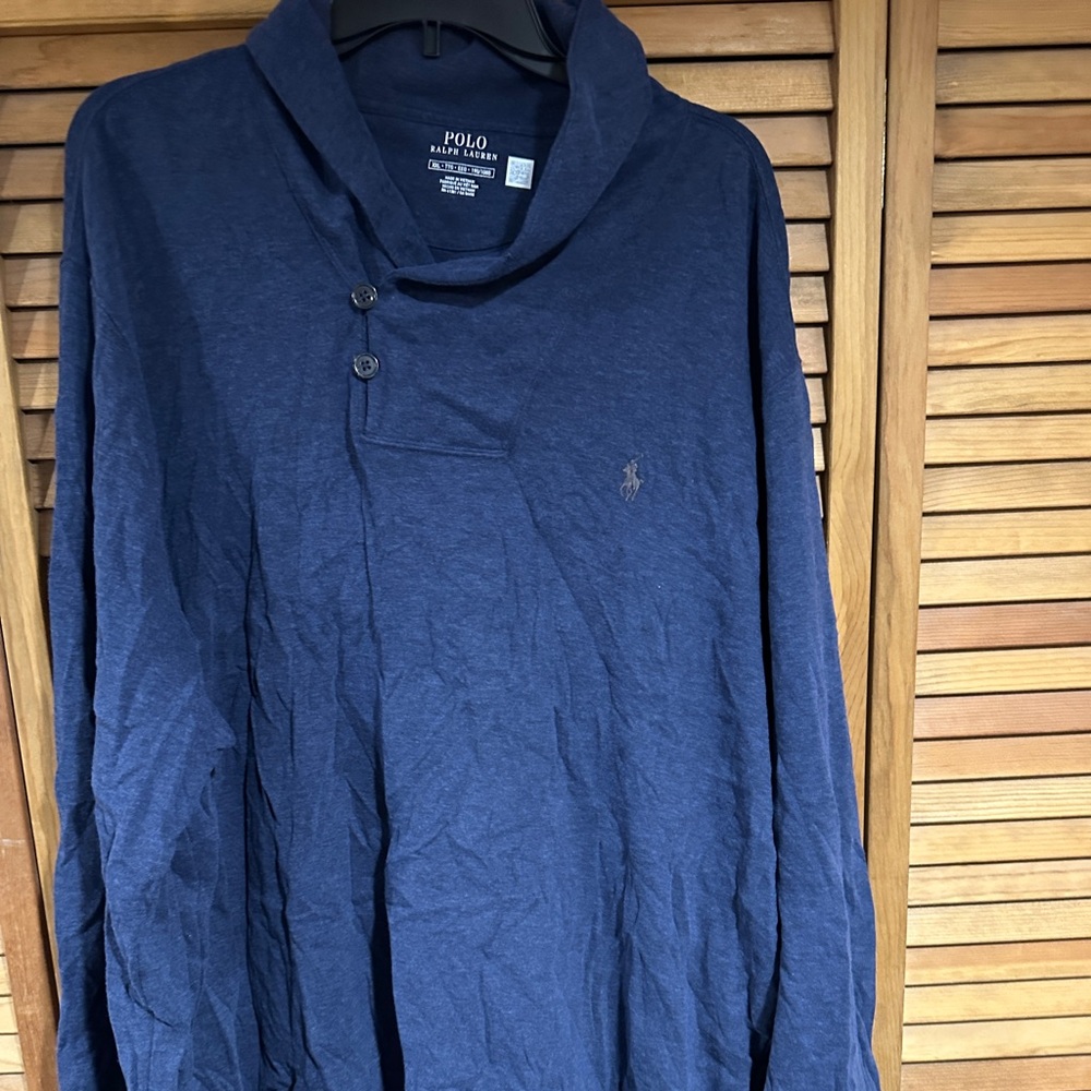 Men's Blue Polo Shirt